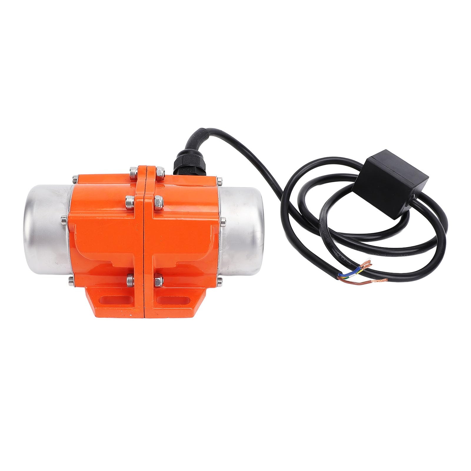KIMISS Motor de Vibración de Hormigón de 3000 RPM, Eléctrico de Aleación de Aluminio Ligero para Mesas Agitadoras y Tamices, Diseño IP65 sin Ruido (80W)