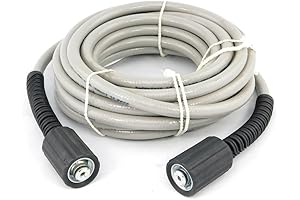 Homelite Genuine Water Hose for Pressure Washers - Durable and Leak-Proof