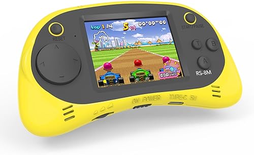 Juegos de mano para niños, videojuegos retro de 16 bits con 220 juegos electrónicos HD, LCD de 2.5 pulgadas, juegos de viaje portátiles, regalos