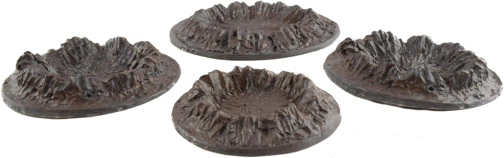 War World Gaming World at War Artillery Bomb Craters x 4 – 28mm Wargame Terrain Model Diorama