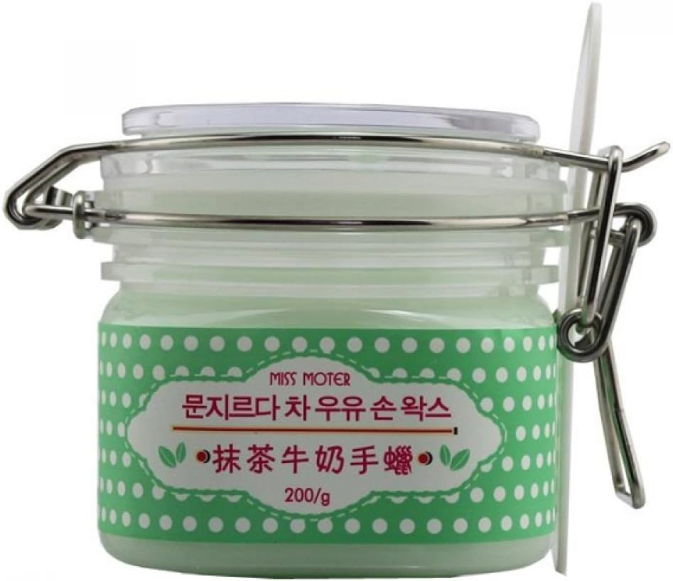 [Taiwan Import] Miss Moter Matcha Milk Green Tea Hand Wax and Foot Exfoliation Peel Mask Cream