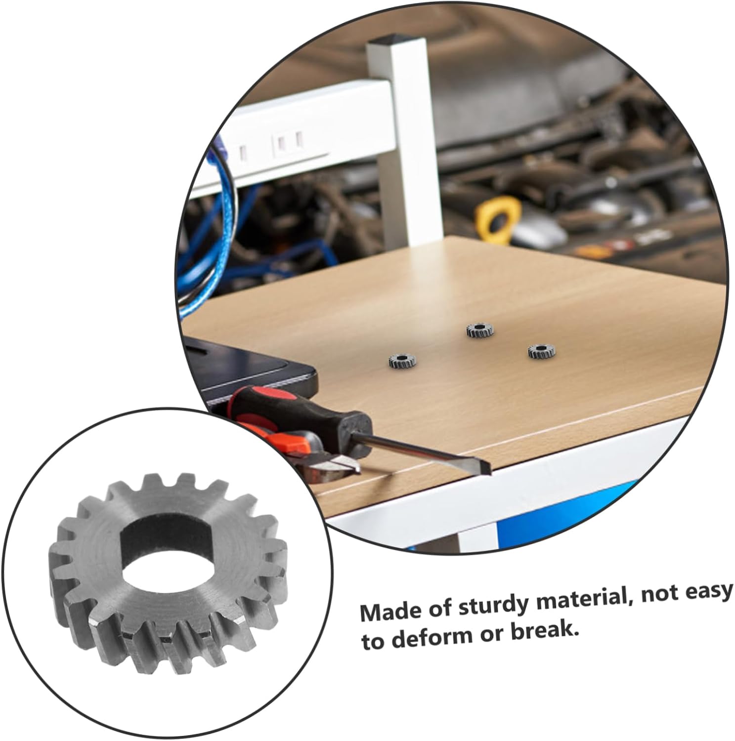 MAGICLULU Sunroof Motor Gear Replacement Teeth Durable Car Repair Tool for Easy Installation and Maintenance Compatible with Various Car Models Lightweight and Sturdy Design