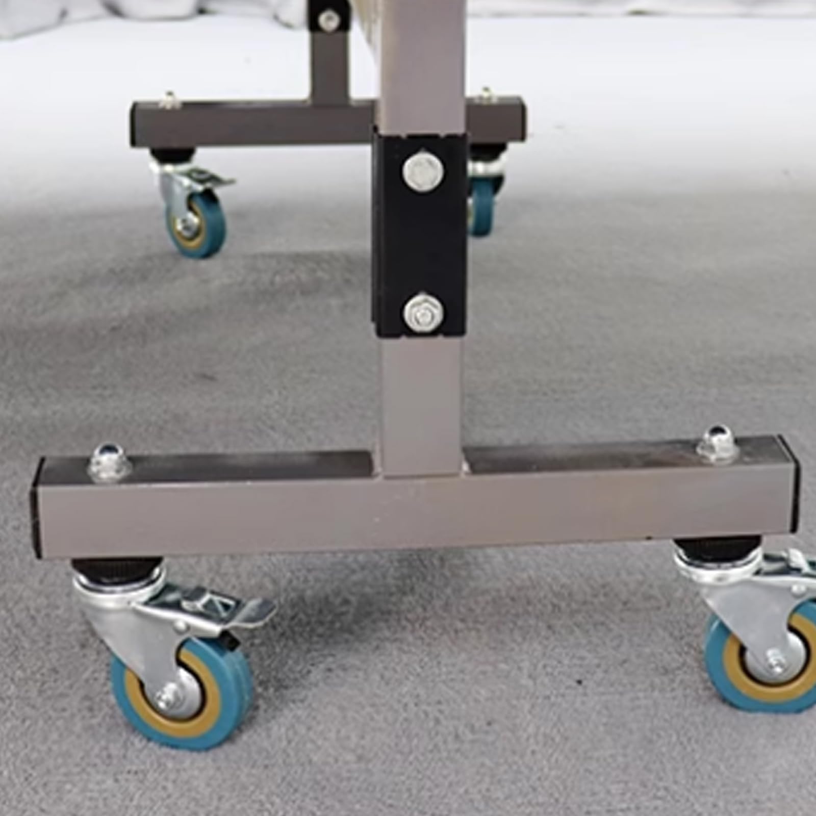 Tavolo da ping pong per interni, tavolo da tennis da tavolo per casa, tavolo da tennis da tavolo standard pieghevole per interni, tavolo soldato, tavolo mobile con custodia