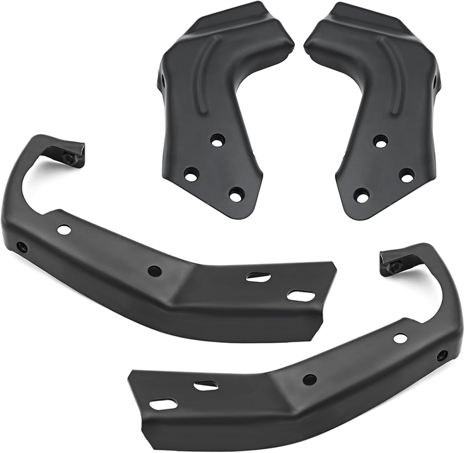 labwork Set of 4 Front Bumper Brace Brackets Left Right Replacement for C Series K Series 1500 2500 3500 1994-2000 GM1067127 GM1066127 GM1067117 GM1066117