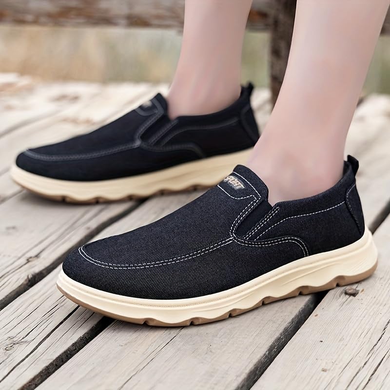 Men's Fashion Slip-On Sneakers, All-Season Casual Sports Shoes Men‘s Loafersfor Daily & Outdoor3