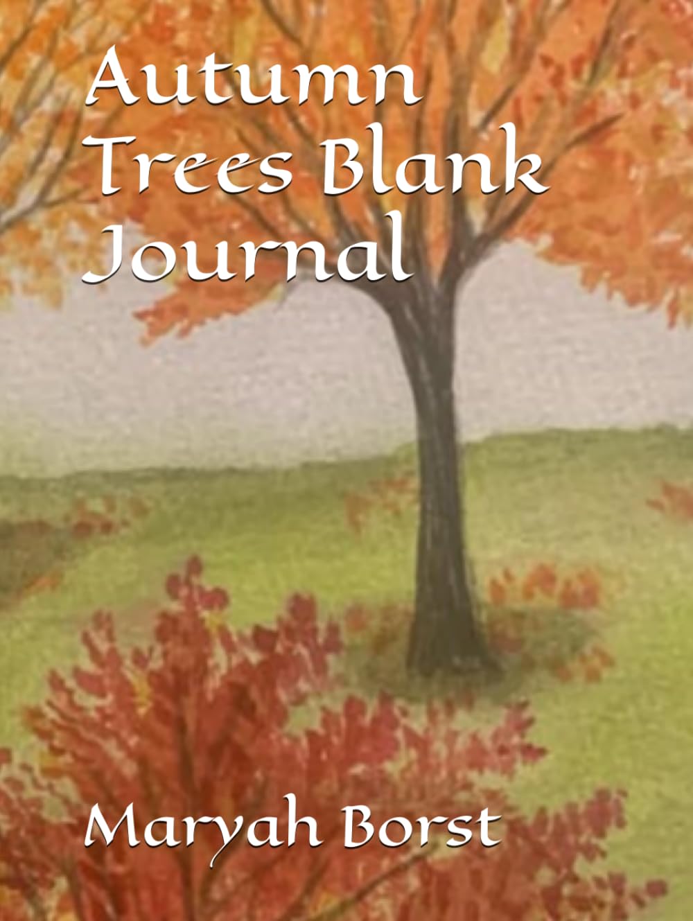 Journal Autumn Trees beau carnet à offrir pour écrire et dessiner