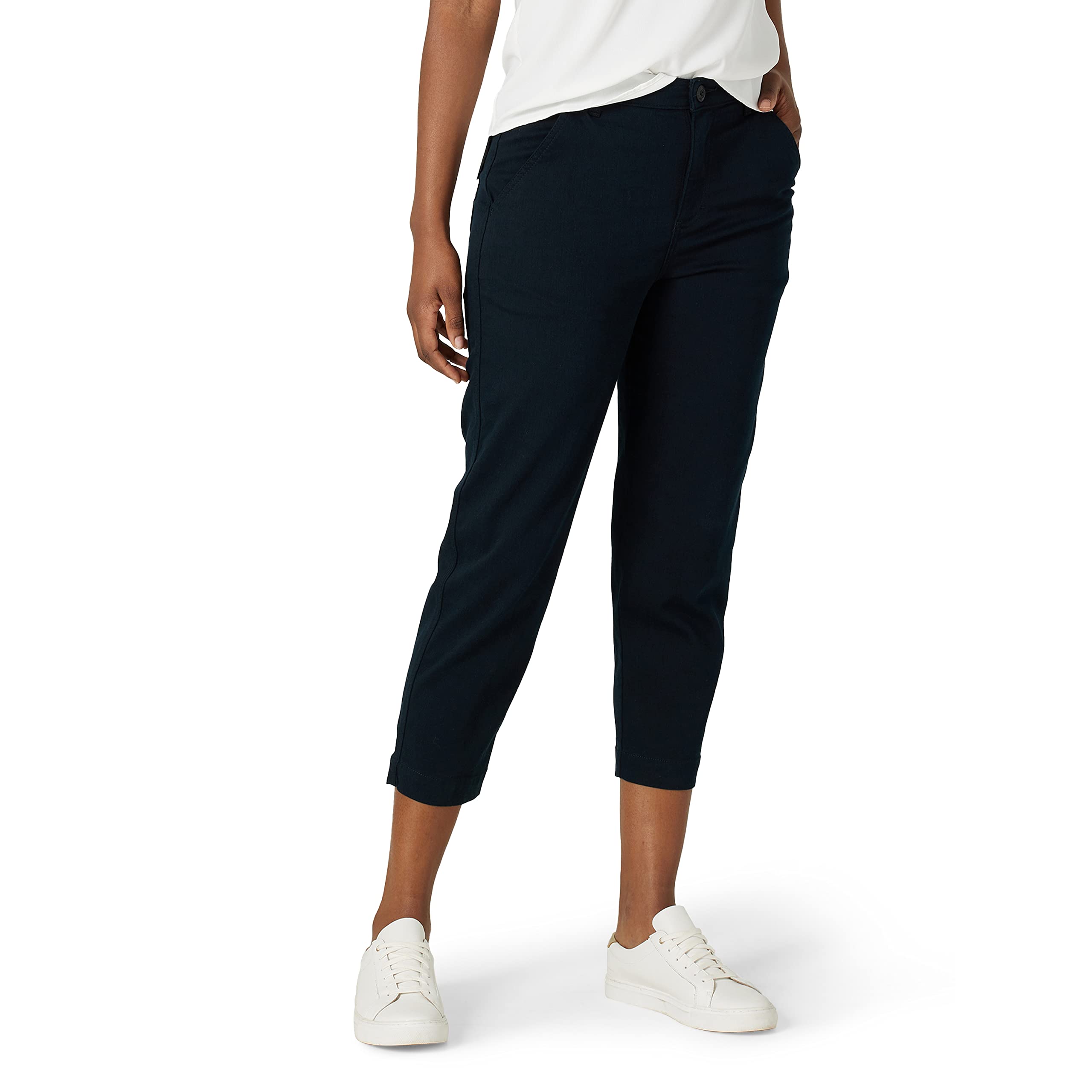 Lee Womens Legendary High-Rise Balloon Crop Pant