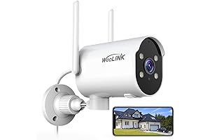 2K Security Camera Outdoor WiFi, Motion Detection