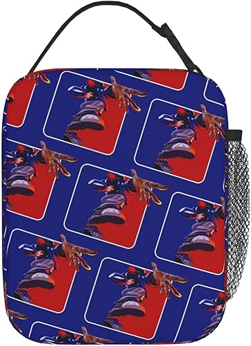 Miniatura 2 de KyjsiUhyU Limp - Lonchera Bizkit con banda de metal aislada, reutilizable, bolsa de almuerzo para hombre, bolsa de almuerzo popular para el trabajo