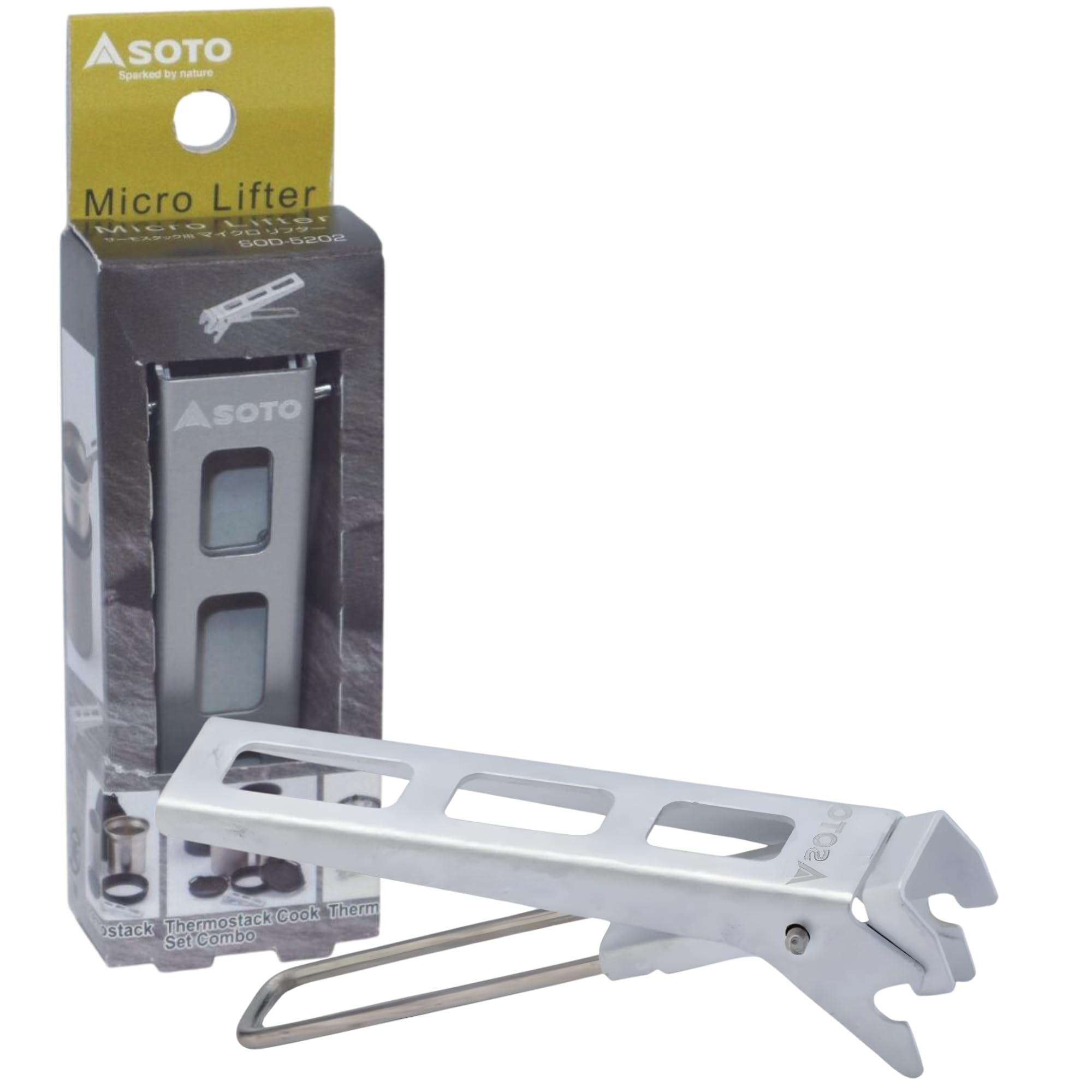 SOD-5202 Handle Lifter or Pot Grabber - Lightweight Micro Lifter, Compact Pot Gripper for Camping, Backpacking, Hiking, Trekking & Outdoor Cooking, Compatible SOD-520, SOD-521, SOD-522