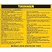 Brady 93740, Hazardous Material Label, (10 Packs of 25 pcs)