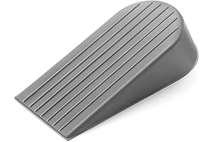 Extra Large 1.9-Inch Rubber Door Stopper: Prevent Lockouts and Secure Heavy-Duty Doors