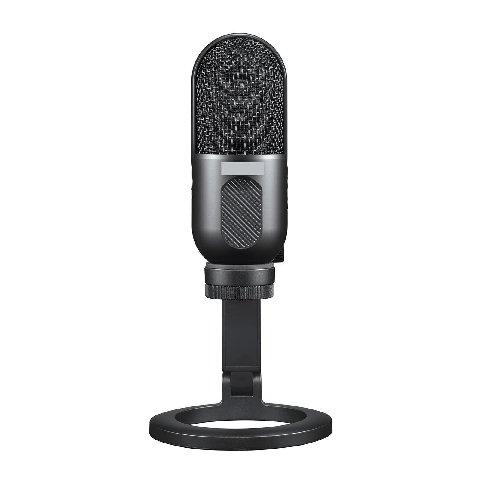 Microphone UMic12 USB cardioïde avec mini trépied de bureau pour ordinateur et smartphone