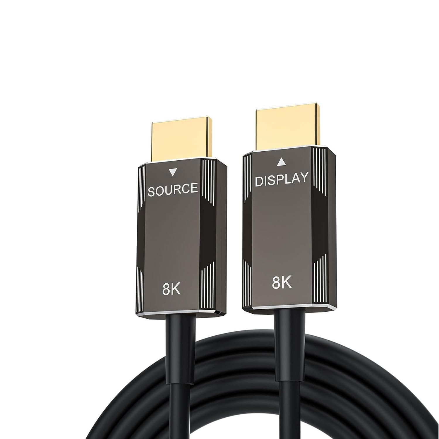 8K 4K Fiber Active Optic HDMI 2.1 Cable 20ft/6m, 8K@60Hz 4K@120Hz High Speed 48Gbps Long Fiber Optical HDMI Cord with Dynamic HDR/eARC/HDCP,Compatible for PS5 PS4 Laptop Monitor TV Box