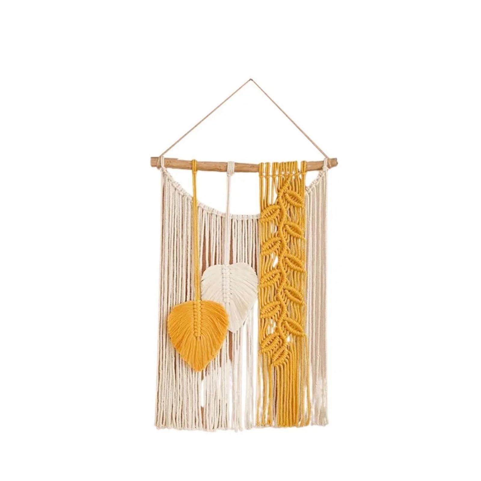 Xinglongs Macrame Wall Hanging Handwoven Cotton Rope Wall Hanging Tapestry 40x70cm Boho Home Decor