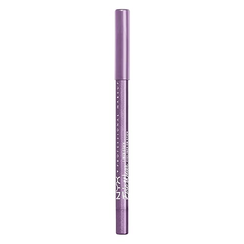 Vista 51 de NYX Professional Makeup - Lápiz delineador de ojos Epic Wear de larga duración, color Pure White 01 Forro de plata