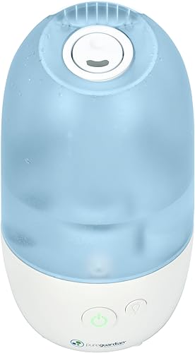 Miniatura 9 de PureGuardian Humidificador ultrasónico de niebla fría con bandeja de aromaterapia, tiempo de funcionamiento de 70 horas, capacidad de tanque de 1
