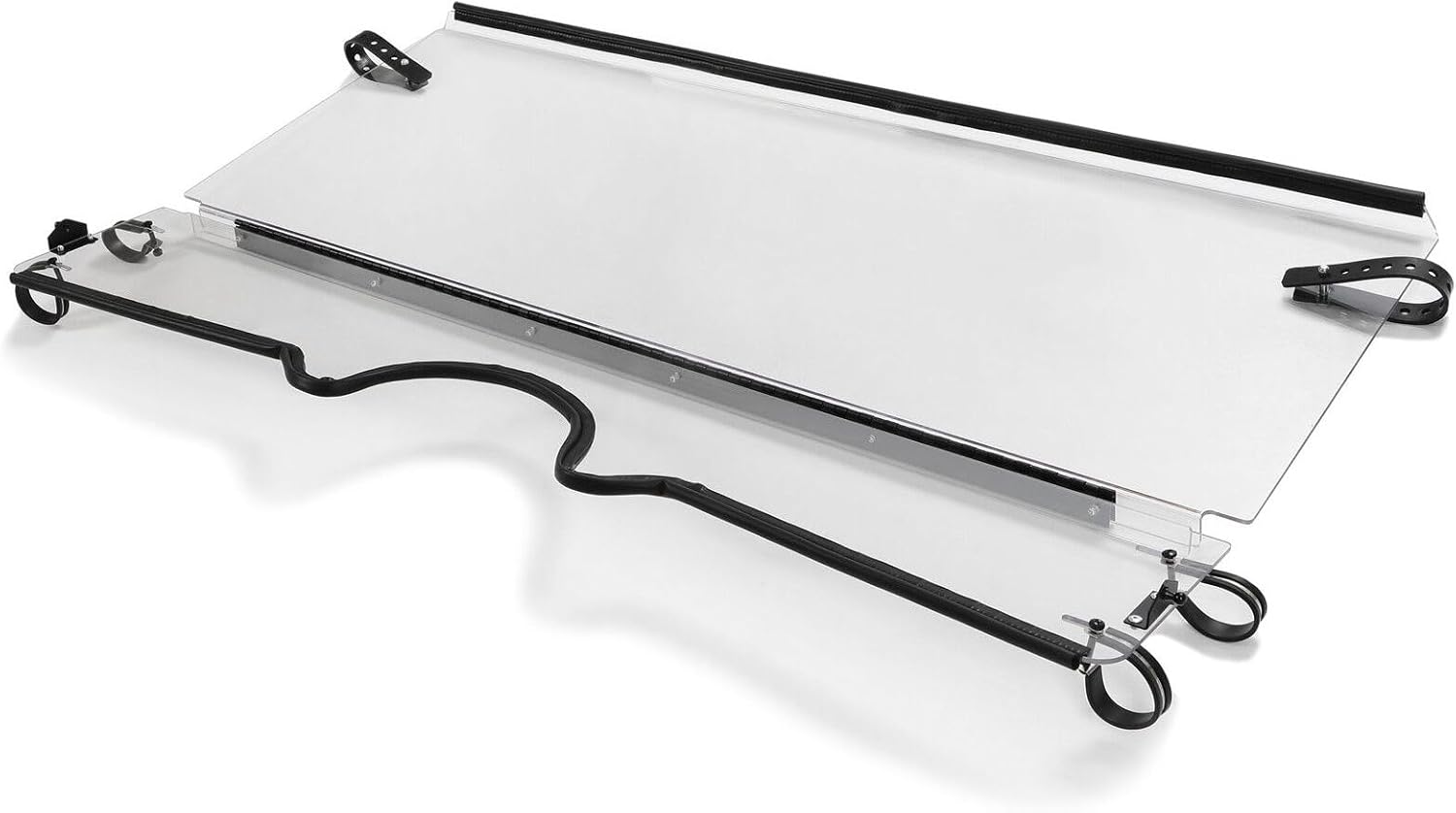 1/4" Front Folding Windshield /660/700 UTV Plastic for Yamaha for 450 2006-2009 for 2004-2007 for Rhino 700 2008-2013