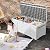 DWVO Large Deck Box 120 Gallon Waterproof Outdoor Storage Box, Extra Large Outdoor Storage Bin, Resin Louvered Patio Storage for Indoor Outdoor Pillows, Garden Tools & Pool Supplies, Lockable, White