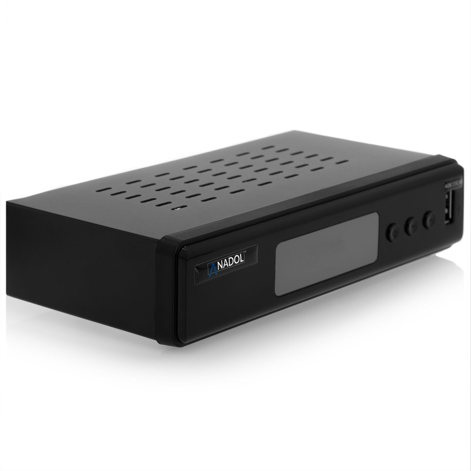 Comag DKR 40 Digitaler Kabel-Empfänger (Full-HD, HDTV, DVB-C/C2, HDMI, SCART, PVR, Mediaplayer, USB 2.0, 1080p), automatische Installation, HDMI-Kabel, Schwarz