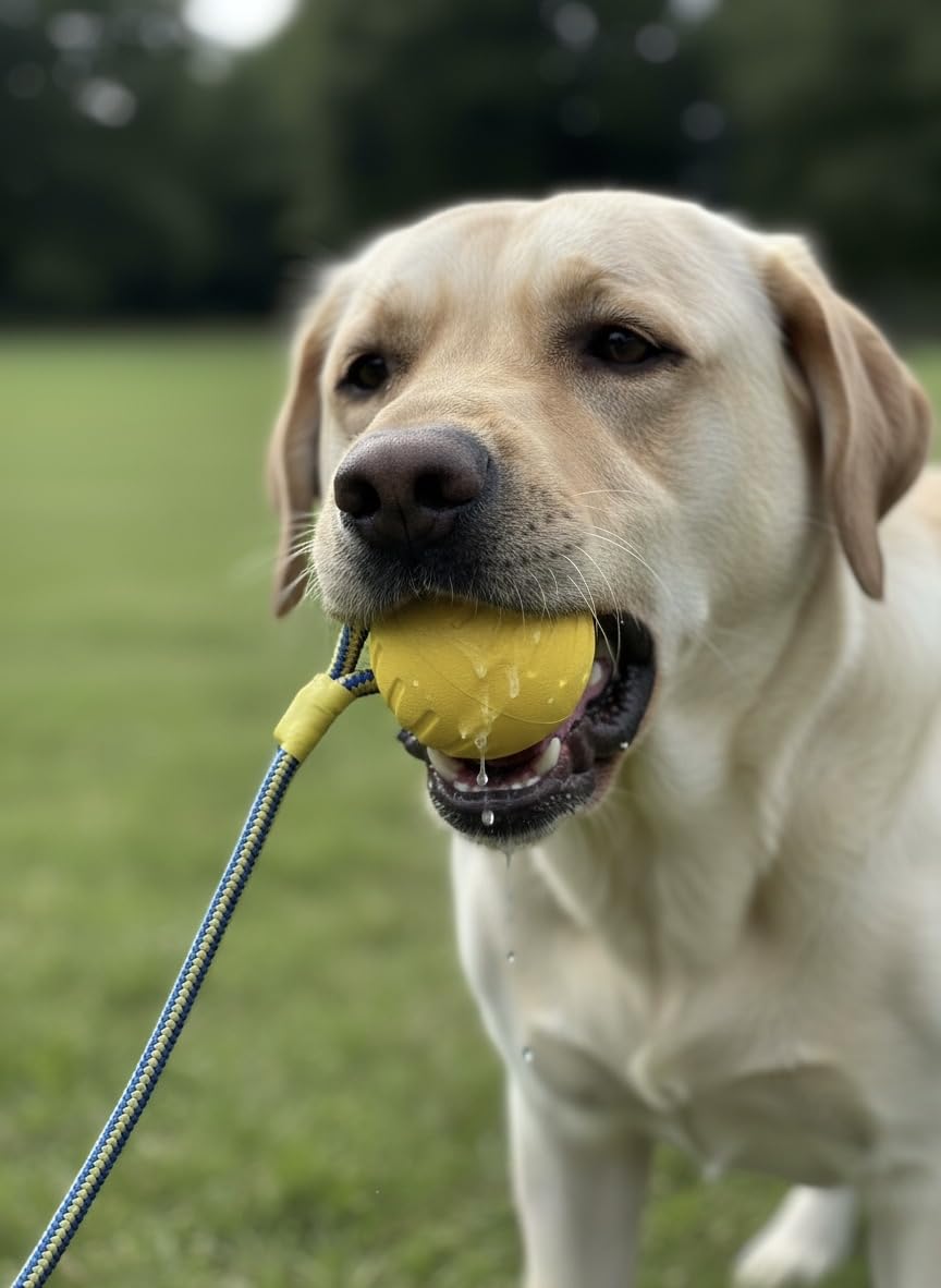 Hundeball – Robustes Hundespielzeug für Hunde | wasserfest, schwimmfähig & bissfest | ideal zum Apportieren & Spielen | in 1 Stück, 3er-Set oder 10er-Sparset erhältlich (10er-Sparset)