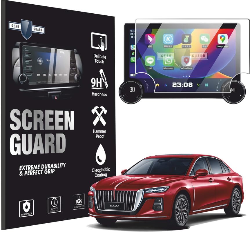 Screen Guard For Aftermarket Diamond 2K 11.8 inch Infotainment System Protection Film - Clear-image-40