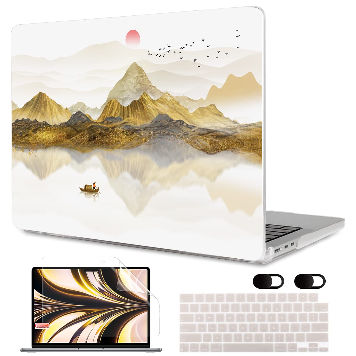 Amazon.co.jp: MEEgoodo MacBook Air M2ケース 2022年発売 A2681 M2