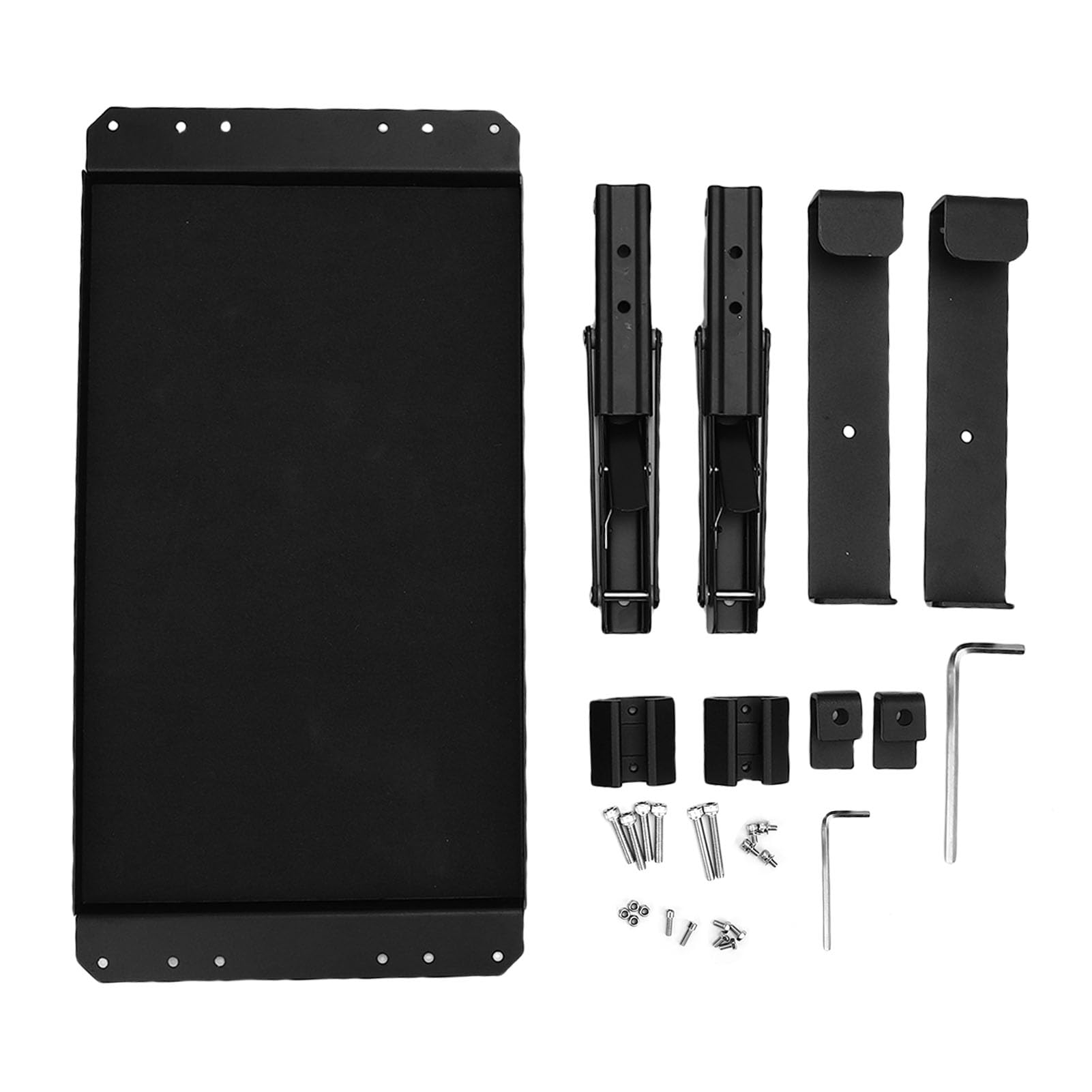 Toolbox Tavolo da lavoro laterale con rivestimento in gomma antigraffio magnetico, vassoio mobile per postazione di lavoro per l'imballaggio delle cassette degli