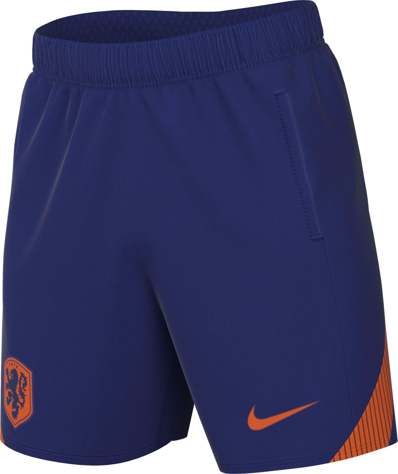 Nike Men's Netherlands Herren Dri-fit Strike Short Kz, Blue-Orange, S