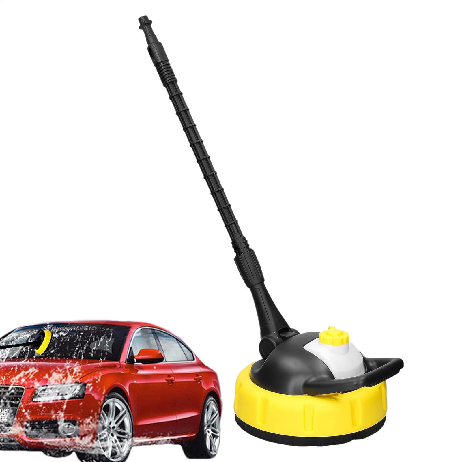 Cepillo para Hidrolavadora Accesorio de Hidrolimpiadora Fregador para | Potente Accesorios De Hidrolavadora Para Patios, Entradas, Terrazas, Aceras, Vallas, Coches,