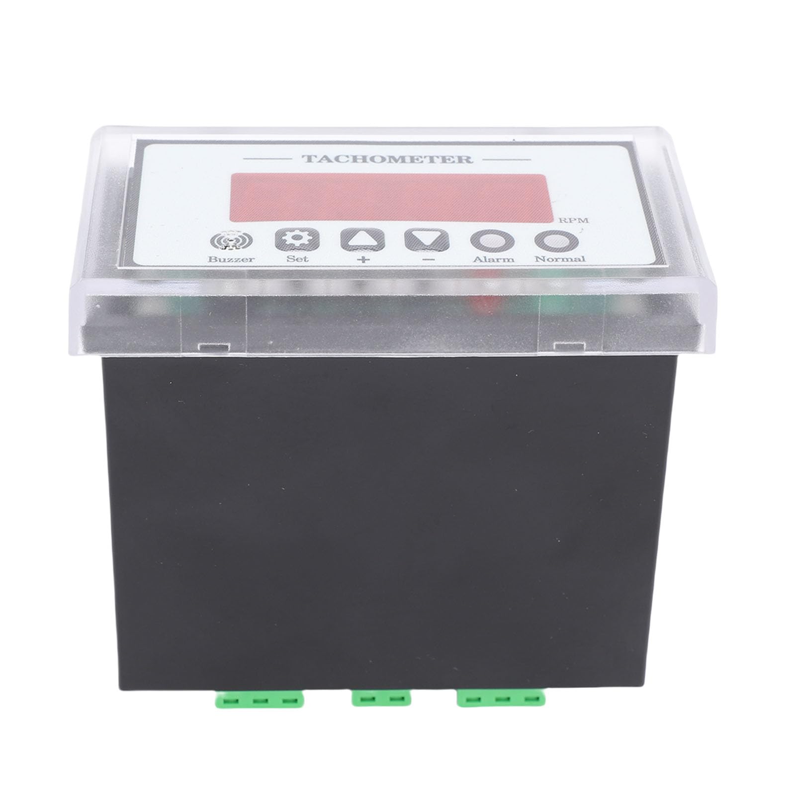 Jectse Tachymètre Numérique LED Efficace, Plage 0-9999, Compteur de Vitesse pour les Professionnels des Convoyeurs de Tour