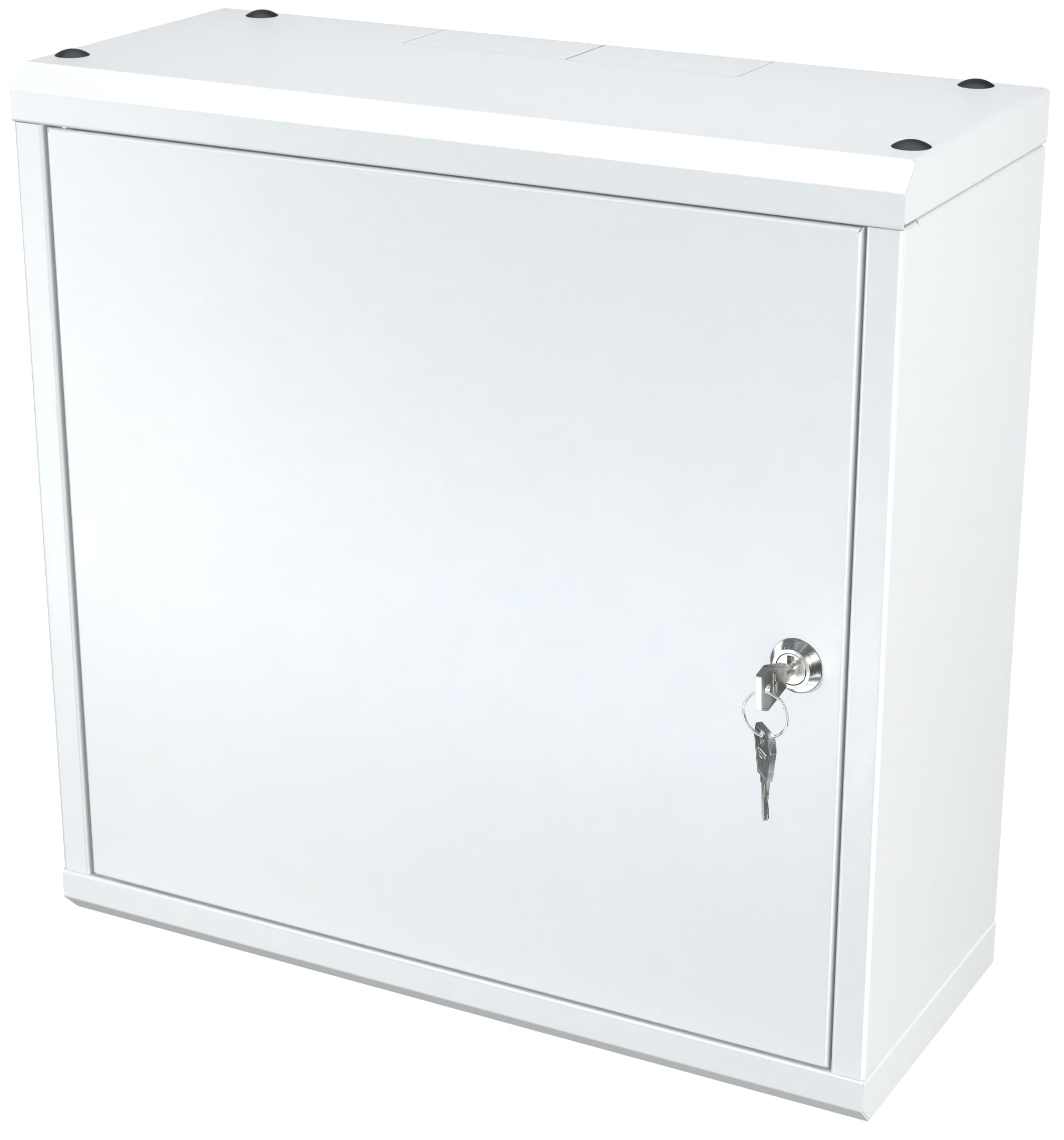 Boite de Derivation Etanche Exterieur 400x400x160mm IP20 - Coffret Electrique Etanche en Acier et étanche à la Poussière - Boite de Derivation avec Serrure et Deux Clés