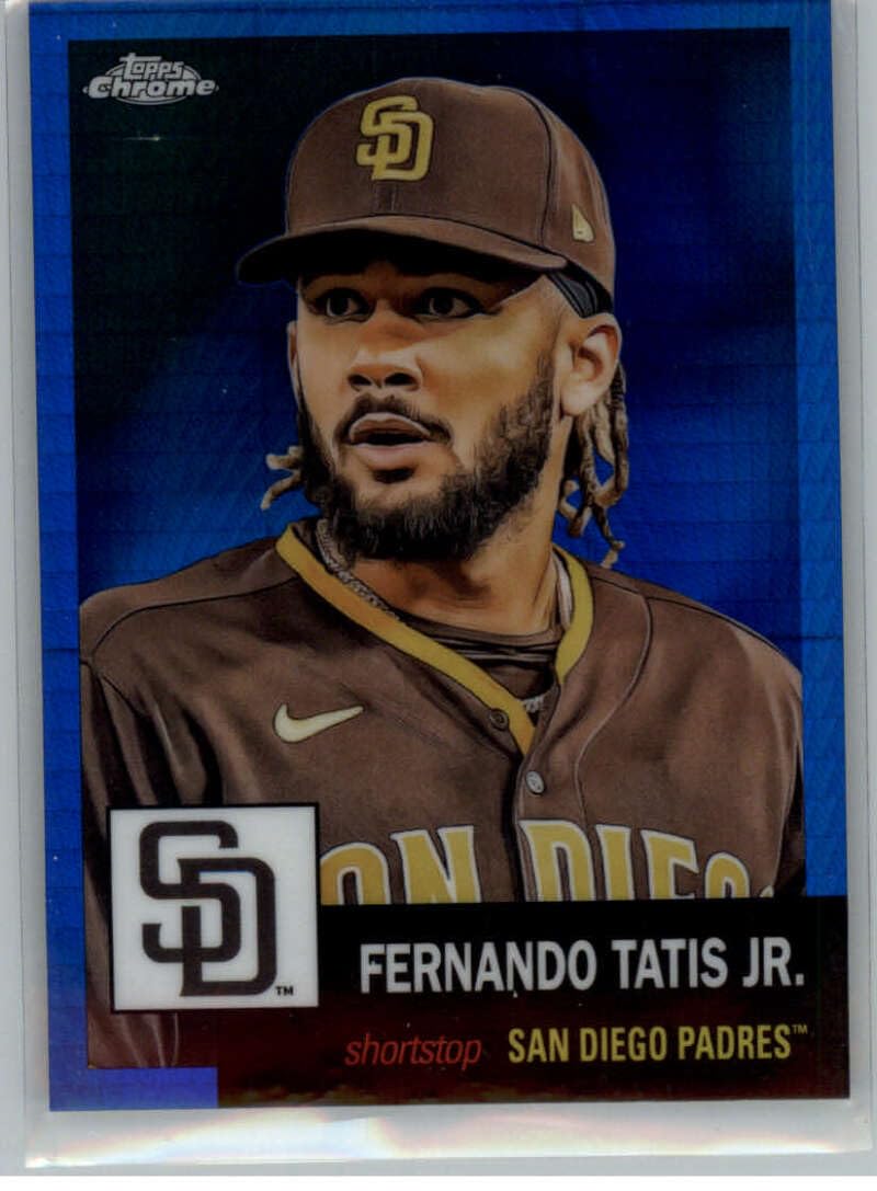 Amazon.com: 2022 Topps Chrome Platinum Anniversary Refractor Prism 
