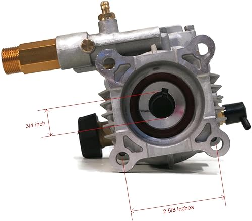 Miniatura 3 de The ROP Shop | Bomba de lavado a presión para aceite de agua con patrón rígido 309515003, 309515001, 308653071