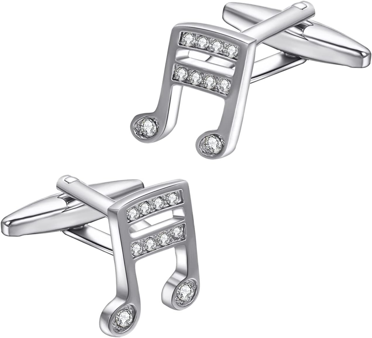 AsieniceGold Cufflinks for Men Wedding 316L Stainless Steel Tuxedo Shirt Cuff Links Shirt Accessories Unique Business Groom Wedding Jewelry Gift for Son, Father, Husband, Boyfriend