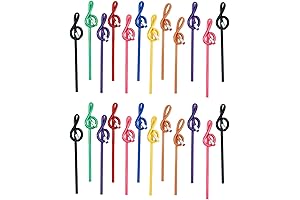 Colorful Treble Clef Pencils for Musical Inspiration