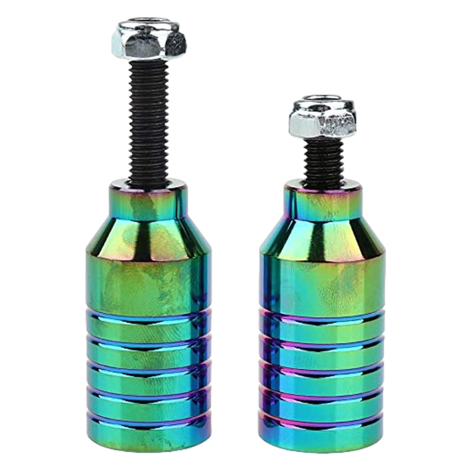 carotoe 2pcs Colorful Scooters Peg Aluminium Alloys Peg Professional Scooters Peg Street Cycling Accessories