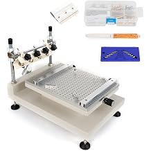 3040 Solder Paste Printer, SMT PCB Manual Stencil Printer Adjustable Height