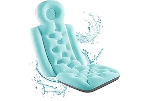 Full Body Bath Pillow with Retractable Buckle