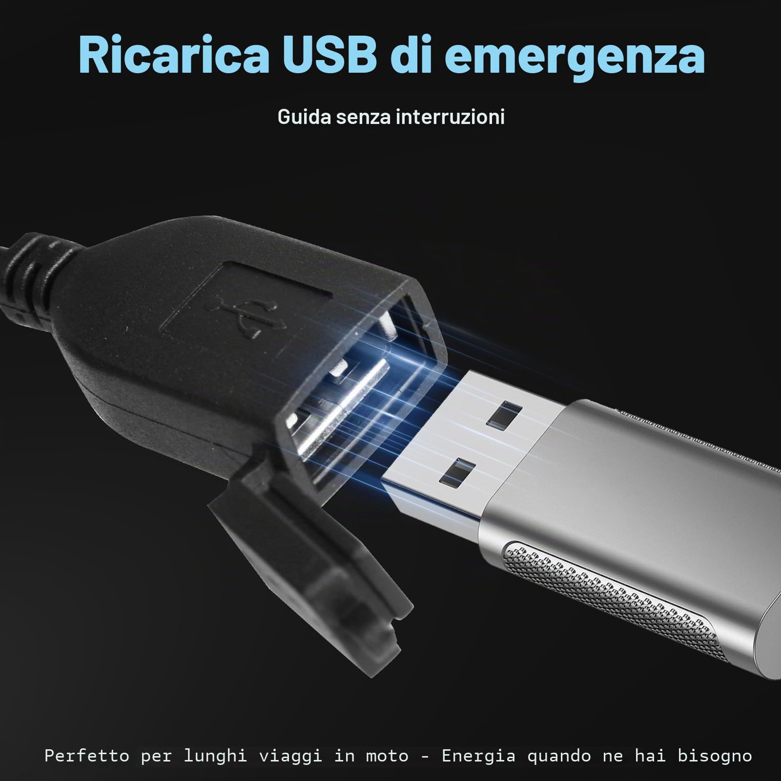 Qivine Altoparlante RGB impermeabile per manubrio di moto, 2 x 20 W, luci LED sincronizzate con la musica, Bluetooth/FM/USB, audio potente a 2 canali, sistema audio per moto, suono