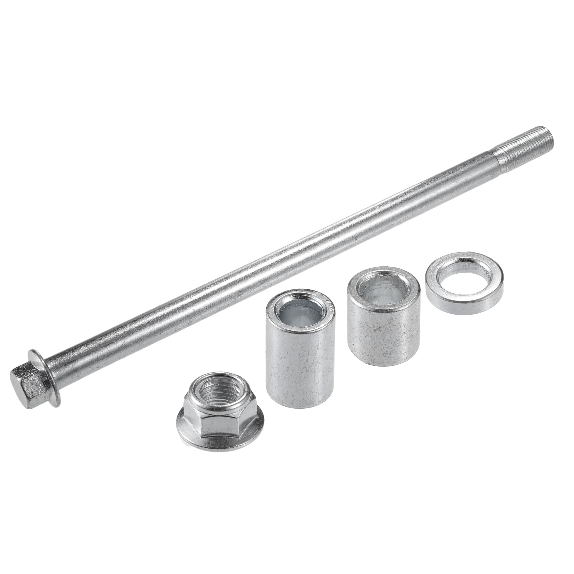 A ABSOPRO Essieu Avant/Arrière De Quad Atv 1pc Pour Quad Atv En Acier | Matériau Alliage D'Acier, Longueur 230mm, Diamètre 12mm, Pour Dirt Bikes Et Scooters, Avec 3 Douilles Et 1 Boulon