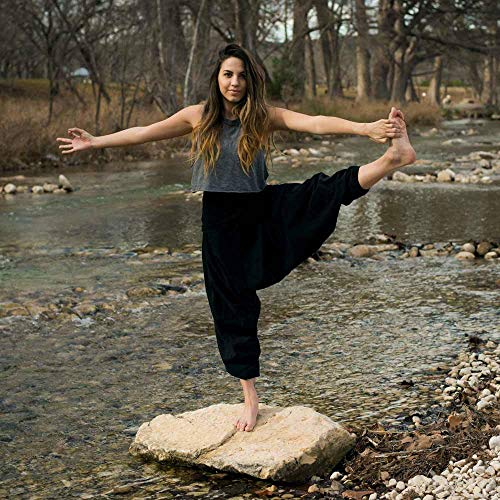 Buddha Pants Savannah Winter Harem Pants | 100% Cotton Boho Pants for Men & Women | Yoga, Casual Wear, Beach, Travel4