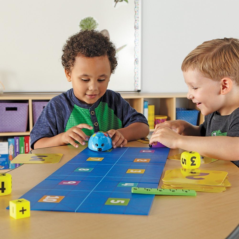 Learning Resources Pacchetto di Matematica del Topolino Robot Code & Co