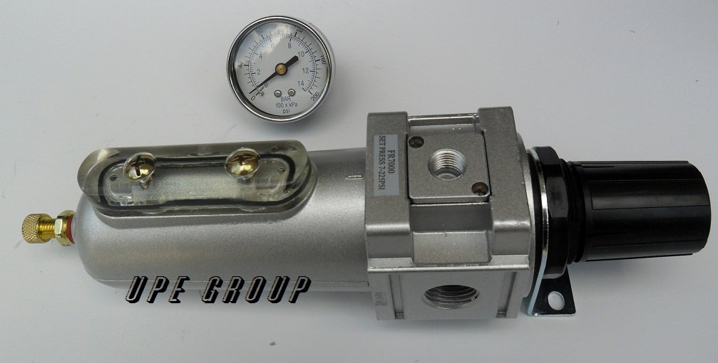 Air Pressure Regulator & Filter Combo compressor 1/2