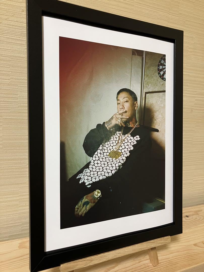 Amazon.co.jp: 額付 舐達麻 ポスター風08 BADSAI KUSH DELTA 9 KID
