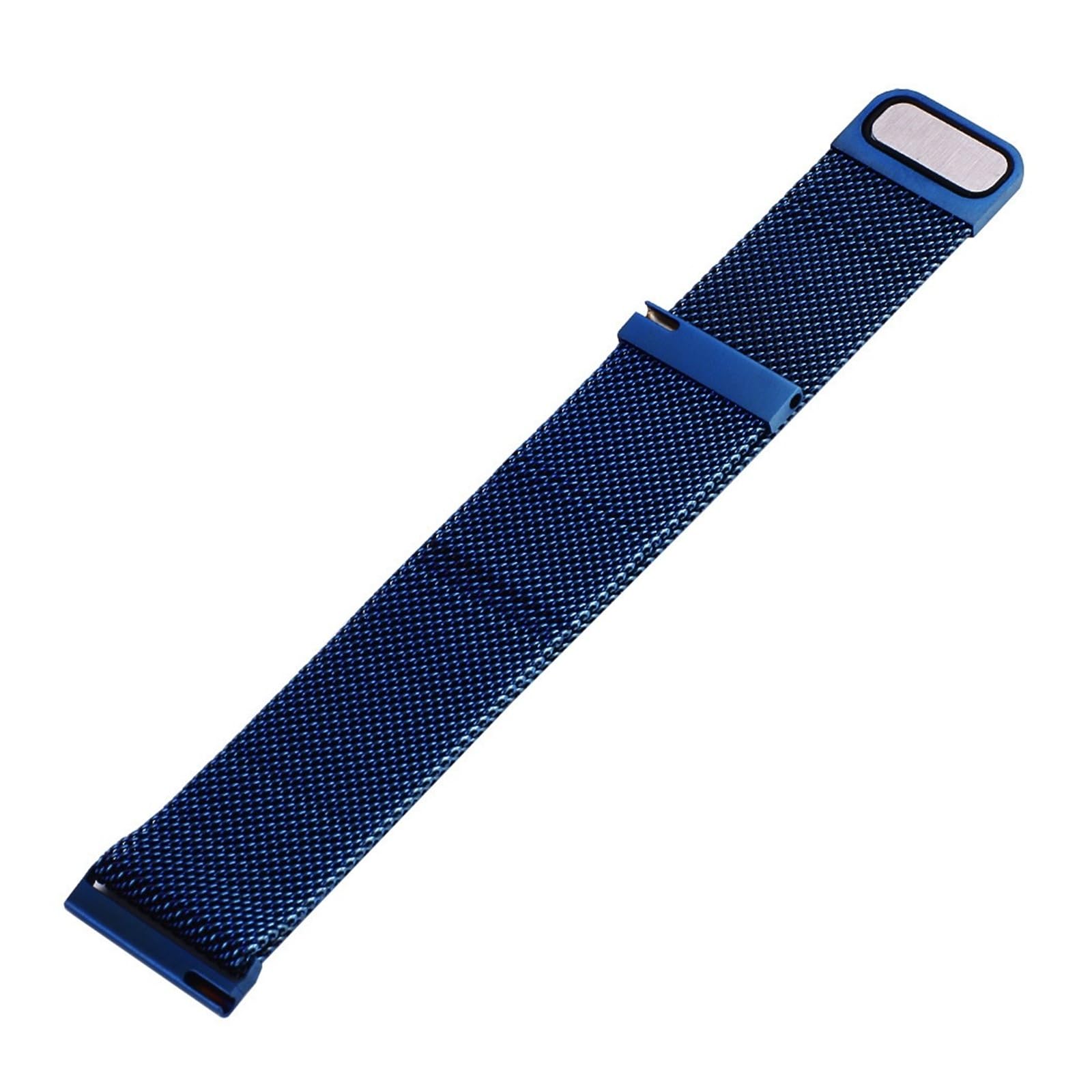 Yvxotrxnk Pasek magnetyczny ze stali nierdzewnej 20 mm 22 mm Quick Release metalowy pasek do zegarka dla mężczyzn i kobiet
