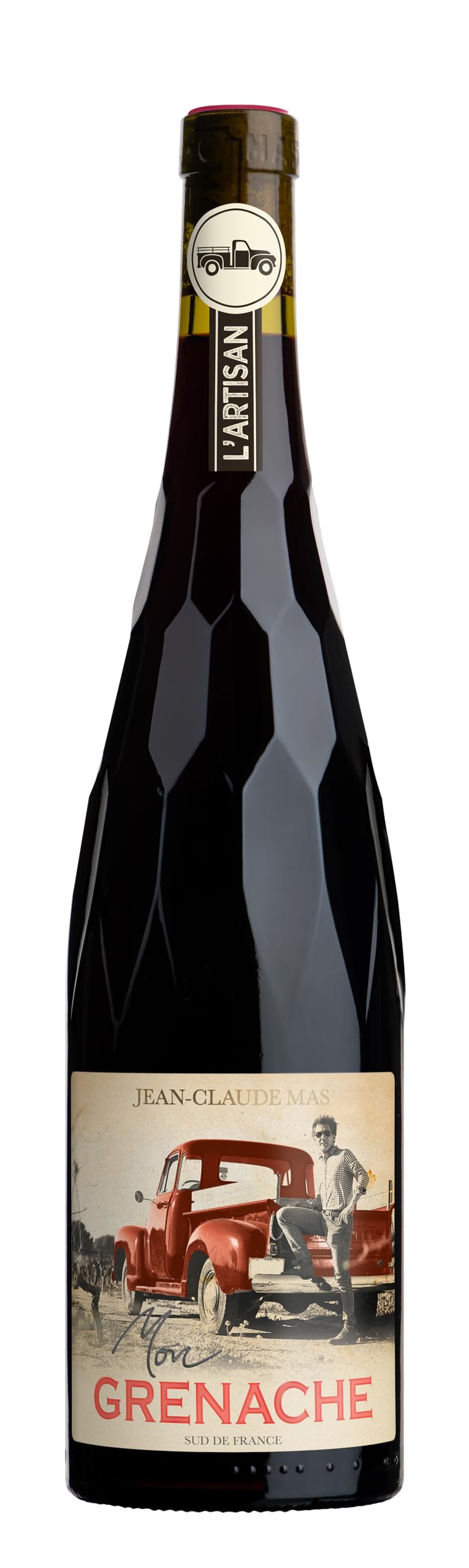 Jean‑Claude Mas Mon Grenache Noir 75cl – Smooth French Red Wine with Red Berry & Spice Notes