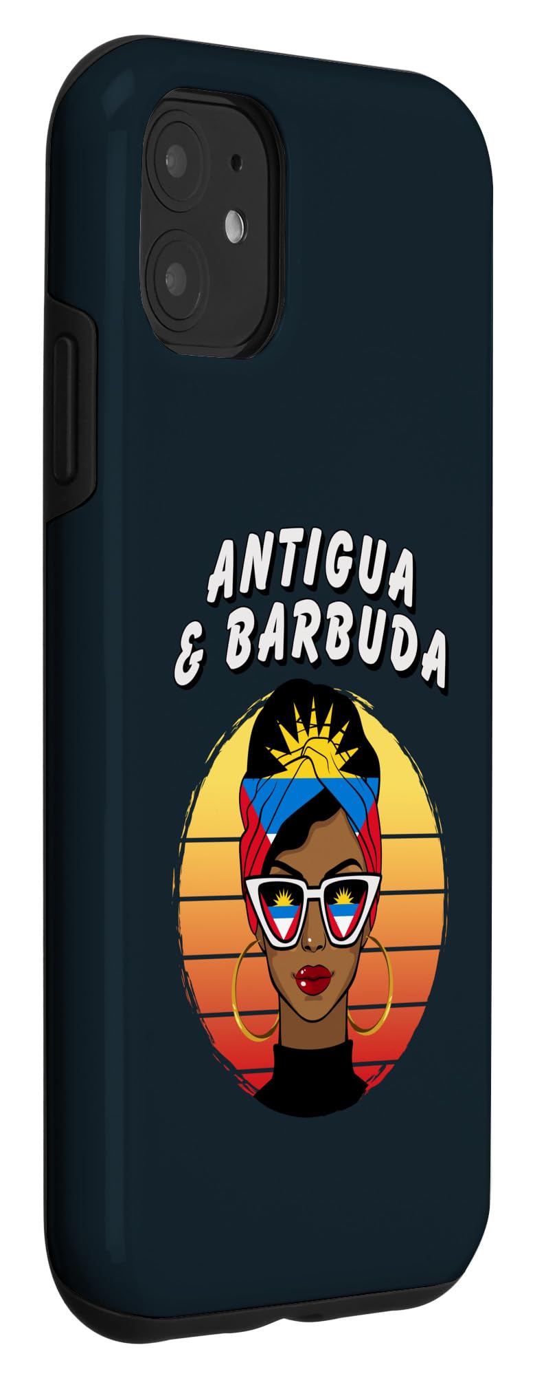iPhone 11 Antigua and Barbuda, Antiguan Flag, Antiguan Women Antiguan Case - Image 3