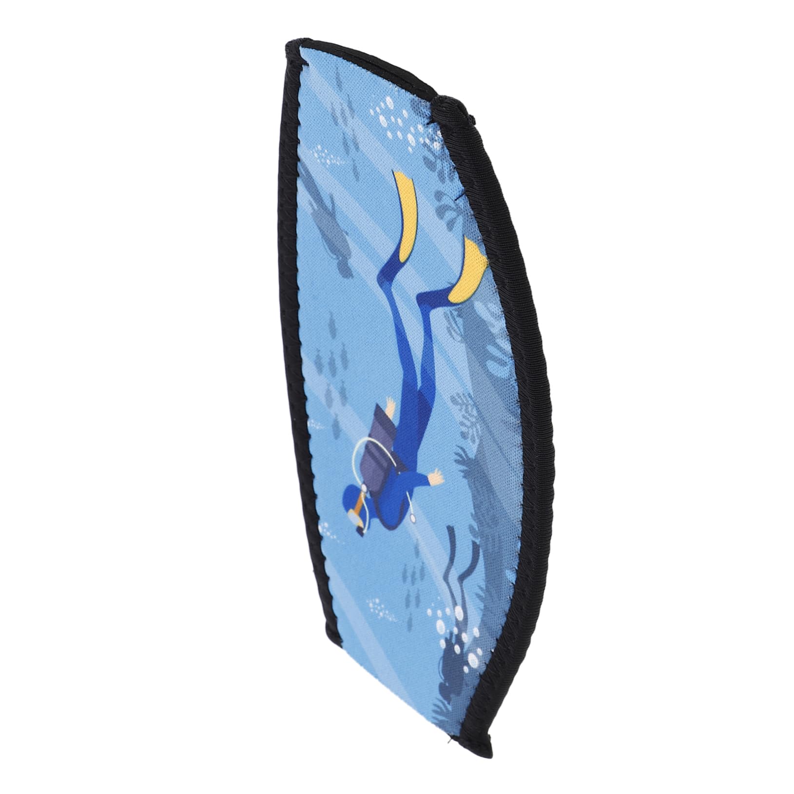 Kisangel Fish Print Neoprene Strap Cover for Scuba Diving Mask Strap for Snorkeling Hair Mask Integrity Travel-Friendly Design for Deep Diving