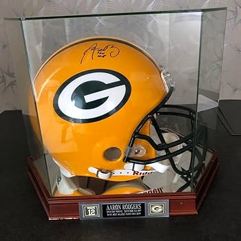 アーロンロジャース Green Bay Packers サイン入りヘルメット Amazon.co.jp: アーロンロジャース Green Bay Packers サイン入り